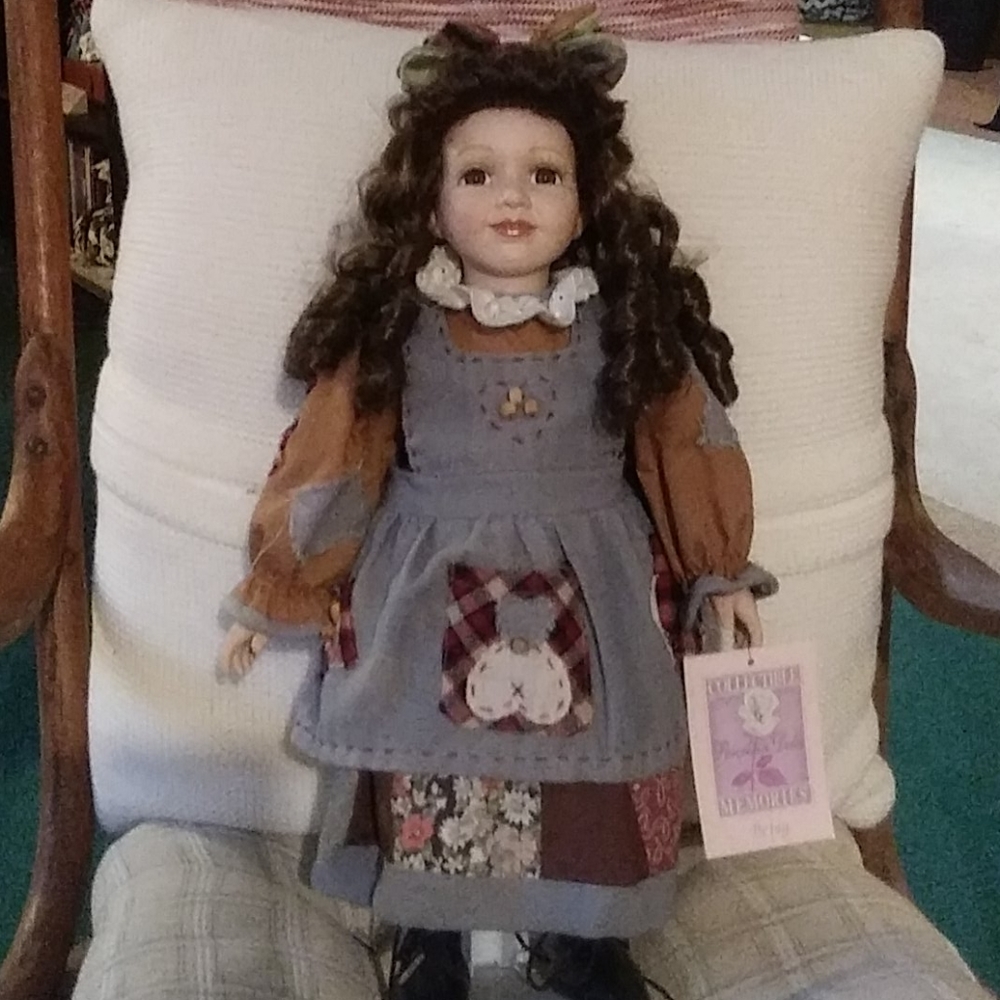 Collectable Memories "Betsy" porcelain doll
